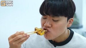 ASMR MUKBANG 편의점 핵불닭 미니! 떡볶이 & 핫도그 & 김밥 FIRE Noodle & HOT DOG & GIMBAP EATING SO (1)