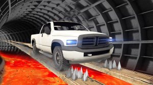 КУДА ЕХАТЬ? СЕКРЕТНАЯ ДОРОГА СМЕРТИ! НИКТО НЕ ОЖИДАЛ ТАКОЙ ПОДСТАВЫ! БЕЗУМИЕ В BeamNG.drive