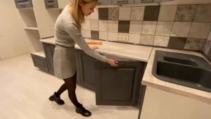 Обзор кухни от Мебель парка в Тюмени | Матовый графит