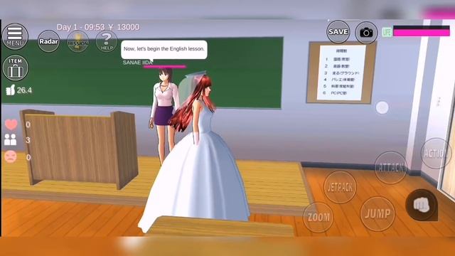 يمكنك اللعب بشخصيه المعلمه في ساكورا سكول You can play as a Teacher SANAE character in SAKURA SCHOO смотреть онлайн