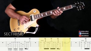 HOW TO PLAY Guns N Roses Don't Cry Guitar Solo with Tabs (Direct and Concise)