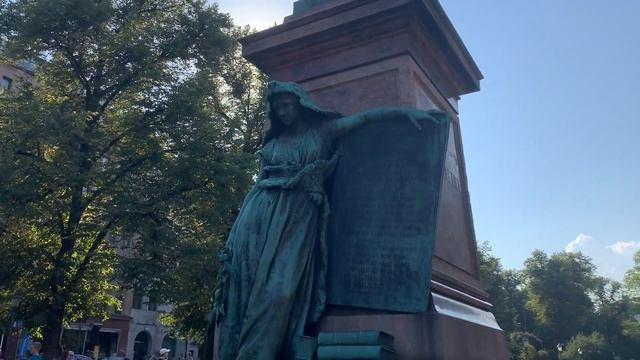 Хельсинки - парк Эспланада смотреть онлайн