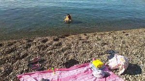 Эпизод 12. Пляж санатория "Мыс Видный". На море с детьми. Пленэр в Сочи - 2020.