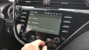 Установка Android 8  Toyota Camry V70 “2018-2021”