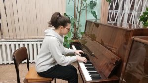 К. Черни "Этюд" соч.299 №21 c-moll Исполняет Лида Лев 8 класс