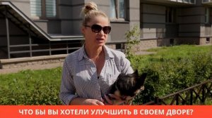 Что бы вы хотели улучшить в своем дворе?