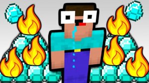 Minecraft НУБИК НАШЕЛ АЛМАЗЫ и ЗАКИНУЛ в ЛАВУ! Майнкрафт Морское Путешествие #3 МАЙНКРАФТ ВЫЖИВАНИЕ