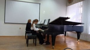 "Работа над кантиленой в классе фортепиано". Открытый урок Стаценко И. А., Волгоград