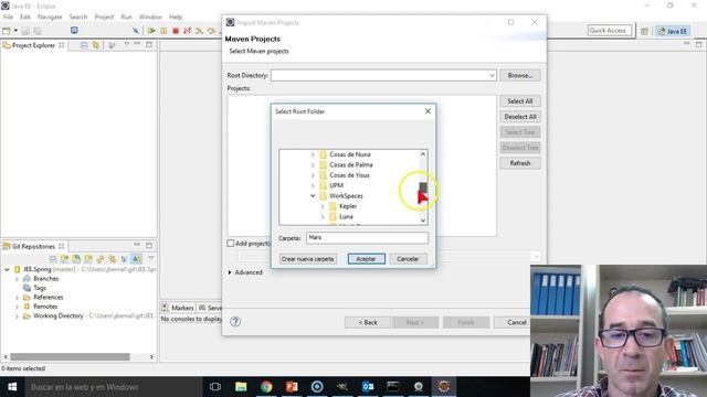 Importar en Eclipse un Proyecto Maven desde un Repositorio Local Git смотреть онлайн