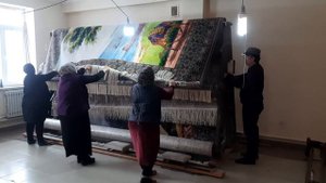 #ковер Дербент . Самый большой ковёр в России