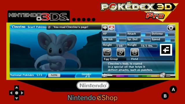 Pokemon Pokedex 3D Pro: Generation 5 All Unova Region Pokemon 494-649