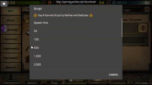 Day R Survival Unlimited Caps Spawn Items Vehicles and More Game Guardian