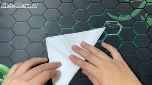 Как сделать когти из бумаги без клейя!!!