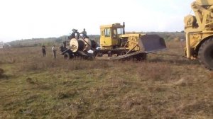 прокладка оптоволоконного кабеля в земле кабелеукладчиком япк-20