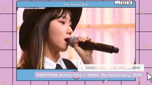 Kep1er Seo YOUNG EUN | perfomances from Demo Stage to Completion Mission | Girls Planet 999