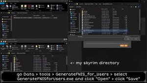 Skyrim LE/SE - How to Install & Run FNIS with Vortex