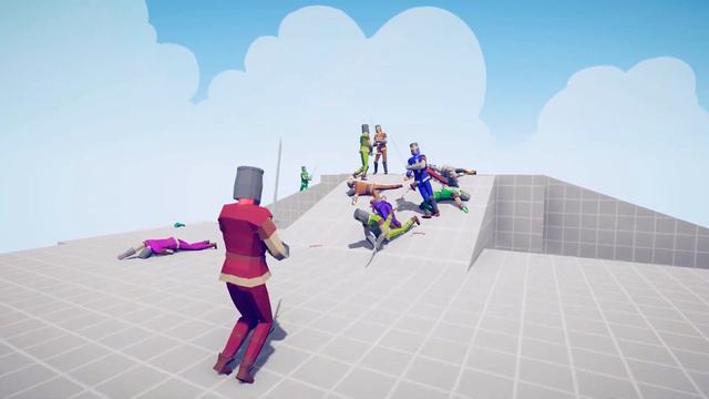 49 Units Battle Royale | Totally Accurate Battle Simulator TABS смотреть онлайн