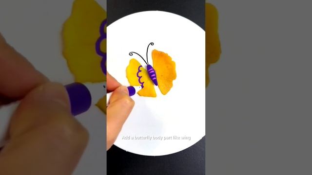 let's make butterfly creativity ✨#stickers #parentchild #handmade #handmade #diy #kindergarten