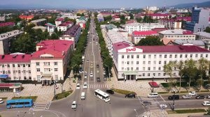 Южно-Сахалинск. Улица Ленина