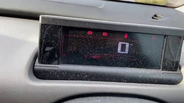 Citroen C4 Cactus Service light reset procedure