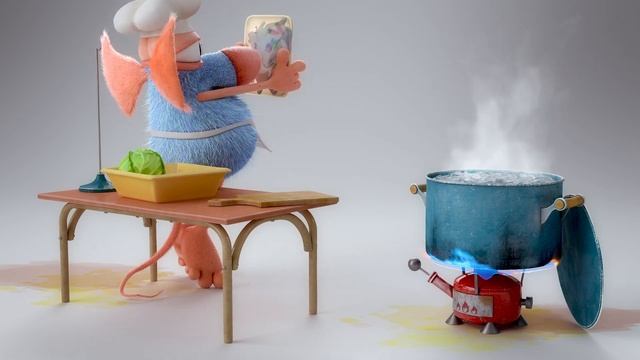 Funny Cartoon | Rattic Mini–The Cook | Funny Cartoons For Kids | New Cartoons смотреть онлайн