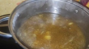 Ночь в избушке. Два варианта приготовления одного супа.