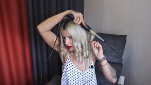 КРАСИВЫЕ ЛОКОНЫ ? как накрутить волосы КОНУСНОЙ плойкой BaByliss