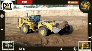 CATERPILLAR 988K WHEEL LOADER ? LOADING VOLVO A40G PROCESS ?