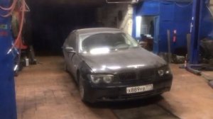 BMW е65 735 прокачка системы динамик_драйв
