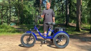 НАСТОЯЩИЙ УТИЛИТАРНЫЙ ЭЛЕКТРО-ВЕЛО-ТРИЦИКЛ / Обзор ЭЛЕКТРО ФЭТ-ТРАЙКА Greencamel Трайк-F20