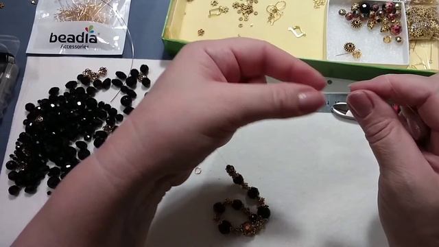 МК.ШИКАРНЫЙ БРАСЛЕТ И СЕРЬГИ СВОИМИ РУКАМИ . смотреть онлайн