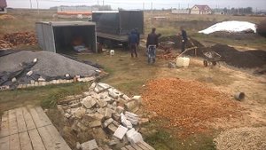 Фундамент для гаража Бюджетный вариант