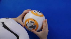 Робот Стар Варс Сферо Дройд BB 8 для детей распаковка играем Robot Star Wars droids sphere of BB  8