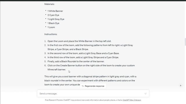 Chat GPT design mes bannières sur Minecraft смотреть онлайн