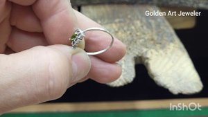 Пайка.Запаять полость дыру нутри шинки.Дефект при литье.Ремонт Серебряного кольца.