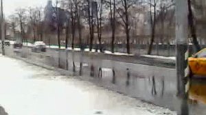 Открытый перегон Багратионовская - Филевский парк