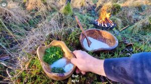 Whole CHICKEN cooked outdoors 🔥🍗(ASMR cooking, Relaxing Sounds, Camping, 4K)