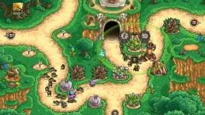 Kingdom Rush Origins Walkthrough: Gryphon Point (stg6) Campaign Veteran