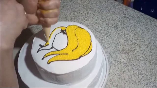 Как сделать красивый образ на торте смотреть онлайн