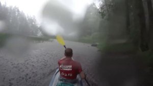 Дождливый сплав на байдарках по системе Градуевских озер + Вуокса.