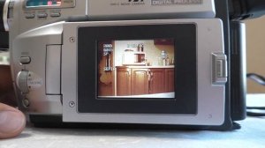 Включение видеокамеры VHS Panasonic VZ 1