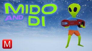 Mido and Di ► Пришелец против зомби