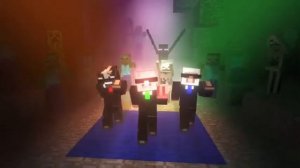 крутые танцы в маинкрафте