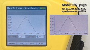 Тест моторного масла Mobil 1 FS 5w30, A3/B4.