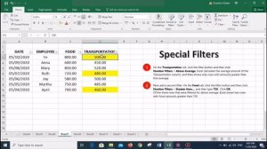 EXCEL TUTORIALS – FLASH FILL, TEXT TO COLUMNS, TRANSPOSE, SORT & FILTER, TABLE AND DROP DOWN LIST