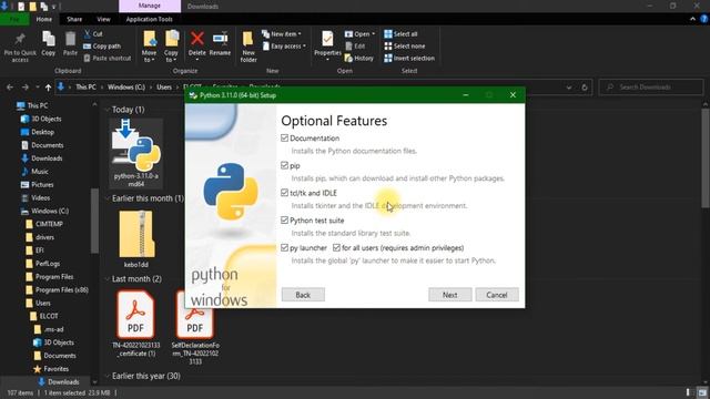 How to Install Python latest version in windows 10 / Latest version 3.11.0 -python installation 202