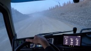 на Якутск, трасса Лена.VOLVO FH 540