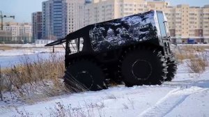 Вездеходы "Архант" испытали в Казахстане
