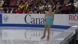 2016 Skate Canada Ladies FS - Warm Up Group 1