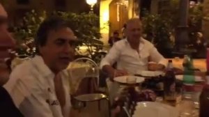Miele al 54º compleanno di Angelo Labella, al ristorante Sant’andrea a Salerno